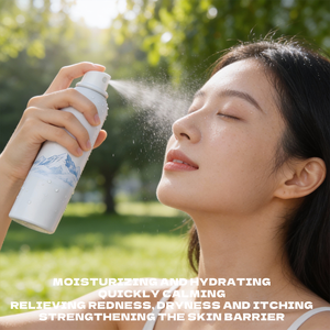 <span class=keywords><strong>Spray</strong></span> Reparador Hidratante y Calmante OEM/ODM con Ácido Hialurónico e Ingredientes Veganos, Resistente al Agua 100ml para Rostro y Todo Tipo de Piel - Product Image 3