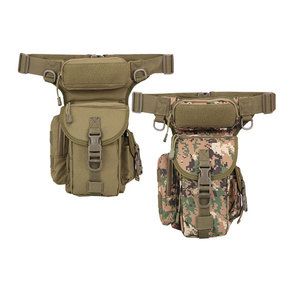 Riñonera Impermeable de Lona Estilo Vintage Para Deportes al Aire Libre con Cierre de Cremallera y Logo Personalizado, Patrón de Cajas, Táctica Para Caza y <span class=keywords><strong>Moto</strong></span>, Venta Directa de Fábrica - Product Image 5