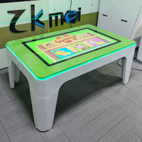 Meja Gaming Pintar Tahan Air Layar Sentuh Multi Titik Tablet PC untuk Ruang Bermain