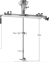Mélangeur Agitateur Pneumatique Automatique avec Support pour Peinture, Revêtements, Encre et Colle
