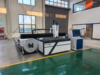 Machine de découpe laser à fibre CNC industrielle pour tôles et tubes, pour le traitement des tôles en fer, acier, aluminium et autres métaux