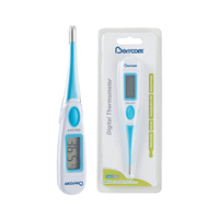 Thermomètre numérique LCD flexible haute précision pour la mesure axillaire et orale, thermomètre pour bébé