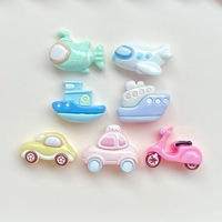 Mini breloques en résine : Taxi, véhicule, avion, voiture – Accessoires en résine plastique pour nail art et décoration capillaire