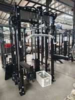 Machine Smith multifonctionnelle en acier, système double, rack de squat, entraîneur tout-en-un, 300 kg