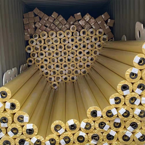 Lona de PVC y Poliéster Resistente a la Abrasión, Laminada, Ignífuga, 100% Impermeable, para Cubiertas de Carga de Camiones, Tela Recubierta para Pancartas - Product Image 1