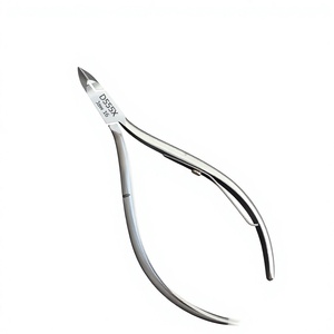 D55X Stainless Steel Cuticle Nipper Flat Jaw Professional <b>Nail</b> <b>Tool</b> for Finger Adult Use - Product Image 1