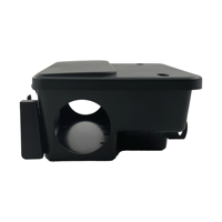 Piège à rongeurs en plastique réutilisable à capture multiple, cage de contrôle des nuisibles à état solide pour les souris et les rats, pour une utilisation à la ferme et comme station d'appât