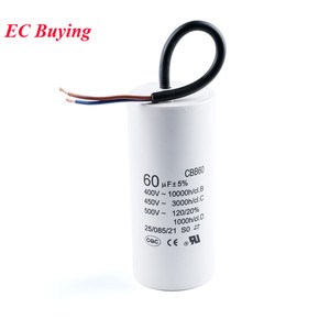<span class=keywords><strong>Condensateur</strong></span> <span class=keywords><strong>de</strong></span> <span class=keywords><strong>démarrage</strong></span> <span class=keywords><strong>de</strong></span> moteur CBB60 AC 450V, <span class=keywords><strong>condensateur</strong></span> <span class=keywords><strong>de</strong></span> fonctionnement 2/3/4/5/6/8/10/12/14/15/16/18/20/25/30/40/45/50/60/70UF pour machine à laver - Product Image 4