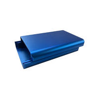 Usinage CNC Petite coque de haut-parleur électronique Boîtier en aluminium anodisé Boîte en aluminium