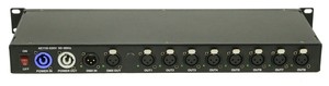 ตัวแยกสัญญาณ DMX 8 ทาง แบบ 1U รองรับ <span class=keywords><strong>RDM</strong></span> แรงดันไฟฟ้า AC90-240v พร้อมฟังก์ชั่นแยกสัญญาณด้วยออปติคอล  ตัวขยายสัญญาณ DMX เข้า-ออก - Product Image 2