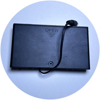 Onlyoa 2.1x5.5mm DC connecteur mâle prise 8 * AA 12V support de batterie boîtier avec interrupteur marche/arrêt et couvercle pour Led néon