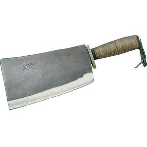 MANNARA BRESCIA 202 RINALDI ACCIAIO FORGIATO/CUOIO CM 22 - Product Image 1