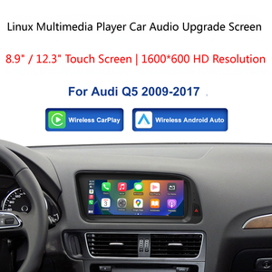 Écran multimédia de tableau de bord de voiture Linux 8,9/12,3 pouces, autoradio pour Audi Q5 2009-2017, CarPlay sans fil, Android Auto, Airplay, Miracast, Plug&<span class=keywords><strong>Play</strong></span> - Product Image 2