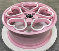 Nouvelle jante en alliage d'aluminium forgé monobloc sur mesure de 22 pouces 5x130, finition brossée or rose, pour rénovation/amélioration