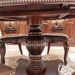 Jinshana bàn ăn Dịch vụ tốt chất lượng cao tùy chỉnh phòng ăn đồ nội thất hiện đại sang trọng Gỗ Nhà Bếp Bàn tròn - Product Image 5