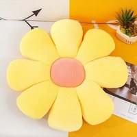 Cojín de Peluche con Diseño de Margarita y Girasol para Silla, Sofá, Asiento de Ventana, Cojín de Piso