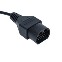 Adaptateur de faisceau de câbles de diagnostic automobile MAZDA Mazda 17P OBD 16 broches, outil de diagnostic