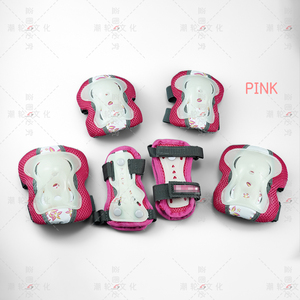 Ensemble de protections pour patins à roulettes OEM pour enfants, lumineux, réglables, durables, coque rigide, genouillères et coudières professionnelles - Product Image 5