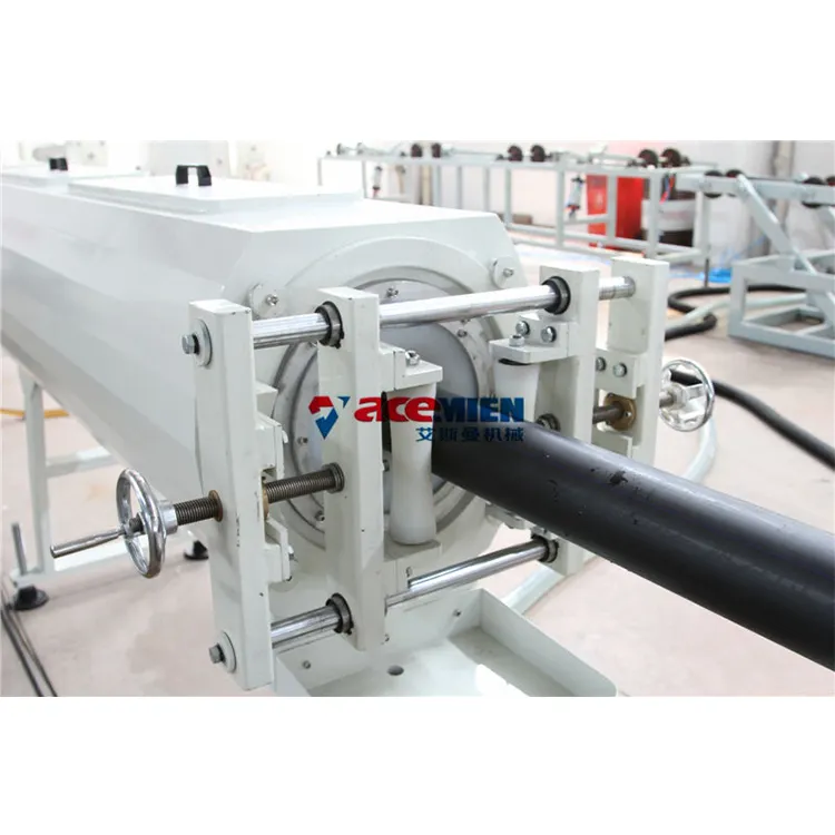 เครื่องจักรทำท่อ/สายการผลิต HDPE/เครื่องอัดรีดพลาสติกสายการอัดรีด PE 20-110มม. พลาสติก PE HDPE PPR