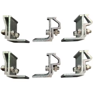 Solar Fixture Aluminium Metal <b>Clamp</b> Solar Accessories <b>Clamps</b> Roof Mounting for Solar PV Roof Mounting Structure - Product Image 6
