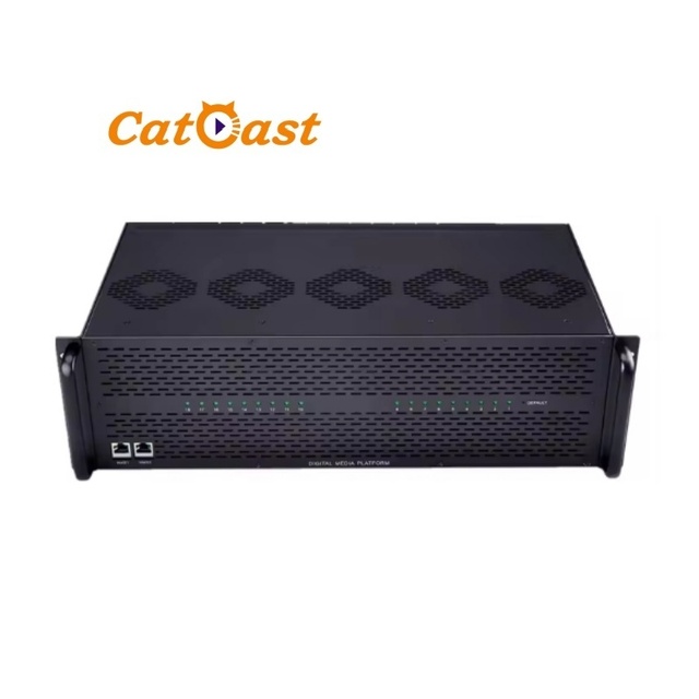 Catcast 48 Channels HD MI Input IPTV Digital Headend Encoder H.264 IP Out Encoder