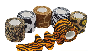Venda cohesiva autoadhesiva de 5 cm con patrón impreso de camuflaje para deportes, agarre de fútbol, calcetines, muñecas, rodillas y tobillos - Product Image 5