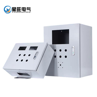 Caja de Distribución de Control de Piso de Acero Inoxidable Impermeable IP65 para Exteriores con Pulverización Térmica 600x400x200mm