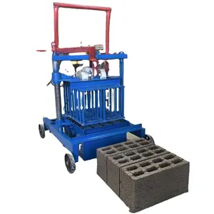 QM2-45 Brick Making Machinery Prefab Wall Panel and Soil Brick Making and Burning Machine Different Types of Bricks Production