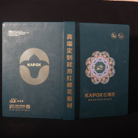 Nouveau design : Livres de présentation personnalisés en carton et cuir pour échantillons de mosaïque, marbre, granit, pierre, quartz, céramique pour les constructeurs