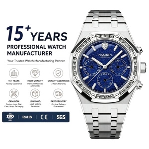 Reloj Mecánico Multifuncional de Lujo para Hombre, con Esfera de Lapislázuli Natural de 42 mm, Personalizable, con Luminosidad, Último Modelo, Servicio OEM Integral - Product Image 1