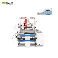 Machine d'étiquetage semi-automatique pour bouteilles rondes, applicateur d'autocollants pour contenants en verre, plastique, bois, aliments et boissons