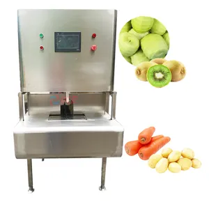 Yüksek kaliteli kavun havuç Mango kivi sebze soyma endüstriyel makine patates süreci soyma makinesi