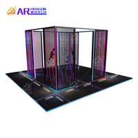 Simulateur de salle de jeu de tir VR multijoueur Machine d'arcade Réalité mixte VR Parc d'attractions à thème Utilisation en intérieur avec Fun Ride