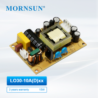 Convertisseur AC-DC MORNSUN 30W, module d'alimentation à cadre ouvert, sortie unique 5V/12V/24V, série LO30-10Bxx LO30, efficacité 87%