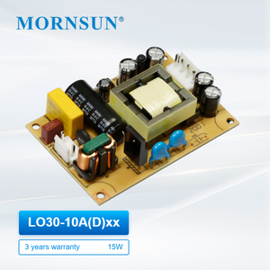Convertisseur AC-DC MORNSUN 30W, module d'alimentation à cadre ouvert, sortie unique 5V/12V/24V, série LO30-10Bxx LO30, efficacité 87% - Product Image 1