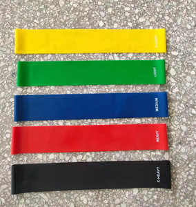 5 PC Équipement de fitness portable, bande de résistance en caoutchouc pour exercices de fitness, bande de résistance pour yoga, gym, élasticité, force, Pilates - Product Image 6