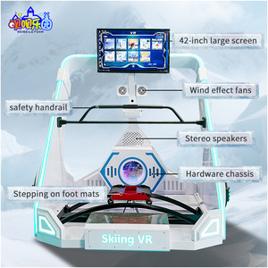Simulateur de <span class=keywords><strong>ski</strong></span> immersif VR commercial pour intérieur avec structure métallique pour parcs d'attractions et salles de jeux - Product Image 4