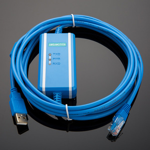 <span class=keywords><strong>สาย</strong></span>เคเบิลดาวน์โหลดแผงสัมผัส HMI รุ่น USB-UG00C-T ยี่ห้อ AMSAMOTION สำหรับ HAKKO V6/V7/V8 ใช้กับ FUJI POD/UG สำหรับงานอุตสาหกรรม <span class=keywords><strong>สาย</strong></span>ทองแดง - Product Image 2