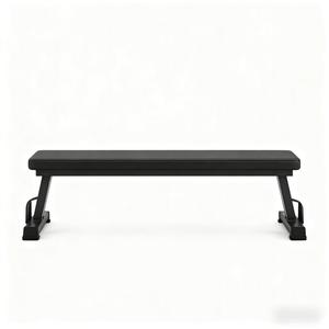 <span class=keywords><strong>Banc</strong></span> plat commercial en acier réglable et portable de haute qualité, équipement de fitness multifonctionnel, conception robuste, sûre et stable pour les exercices de musculation pectorale - Product Image 2