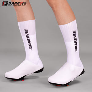 DAREVIE couvre-chaussures de vélo personnalisés vente chaude respirant séchage rapide chaussures de cyclisme couverture PU néoprène étanche cyclisme Aero couvre-chaussures - Product Image 1