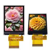 Modul tampilan 2/2 sudut pandang lebar kelas industri. 4/2.8/3/3.5/4/4.3/5/6/7/8/10.1 inci tampilan LCD TFT Antarmuka RGB ILI9341