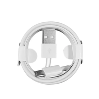 Vente en gros de charge rapide de type C câble de chargeur micro USB 1m câble de données de téléphone portable intelligent avec emballage de boîte