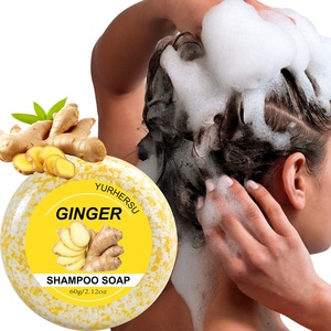 YURHERSU <span class=keywords><strong>Shampoo</strong></span> Solido allo Zenzero Anti-Crespo Nutriente per la Crescita dei Capelli e Prevenzione della Caduta, Detergente Profondo - Product Image 3