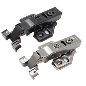 Furniture Hinge Full Surface Soft Closing Cold Rolled Steel Modern Design Household Hardware Accessories - Product Image 1