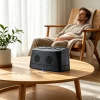 Haut-parleur sans fil numérique portable 2,4 GHz en plastique, étanche IPX3 pour extérieur, connexion optique, autonomie de 6 heures, portée de 25 m, haut-parleurs de 40 mm