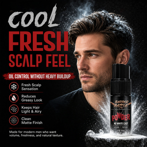 Fornitore per Barbieri con oltre 20 anni di esperienza, Polvere per lo Styling dei Capelli BARBERBATTLE, Effetto Opaco e Volumizzante con Pompa, Facile da Usare - Product Image 6