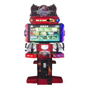 Macchina da Gioco Arcade a Gettoni per Interni, Sparatutto d'Acqua Super Ice Man, Gioco <span class=keywords><strong>Zombie</strong></span> per 2 Giocatori, Garanzia di <span class=keywords><strong>1</strong></span> Anno - Product Image 1