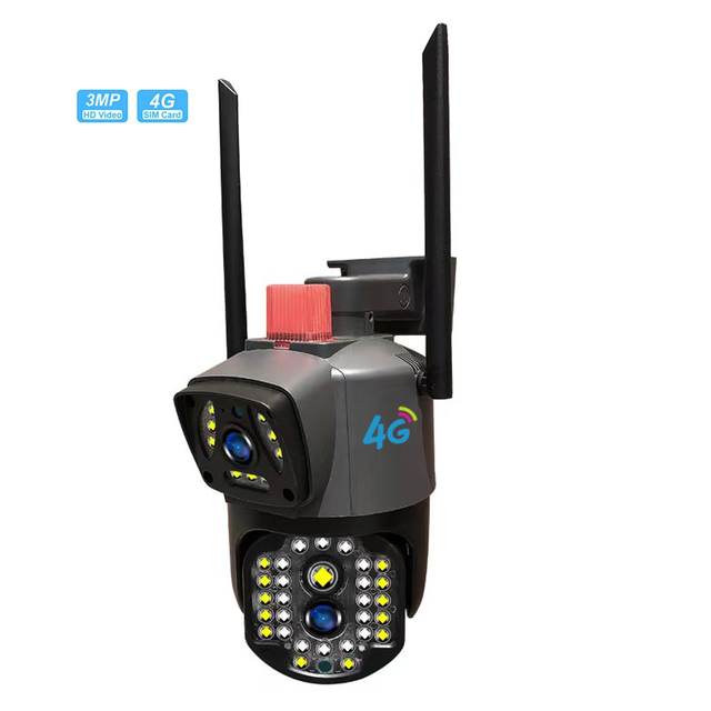 1080P 3MP IP66 Waterproof Security Camera HD V380 Pro App Remote Control Wireless WiFi Security Cloud Storage 4G Solar Camera