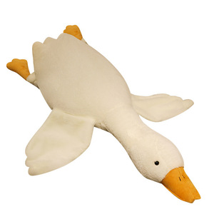 Almohada de Peluche de Ganso Blanco Grande al por Mayor para Regalos de Cumpleaños, Juguete para Dormir, Muñeco de Compañía Pato - Product Image 5