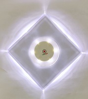 Sous-verre LED lumineux personnalisé avec logo OEM, en acrylique, pour bar, club, boîte de nuit, verre à cocktail, fournitures de fête en gros